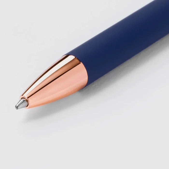 Alpha Stylus Pen with Designs & Rose Gold Trim