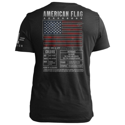 American Flag Blueprint