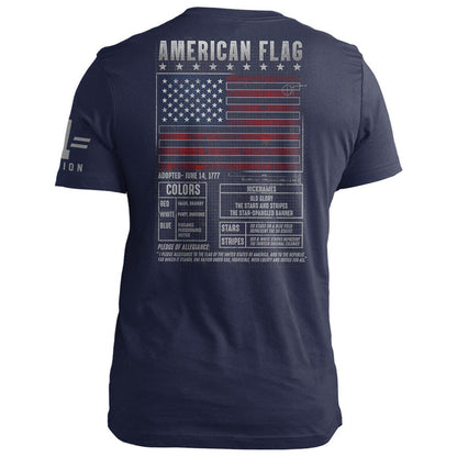 American Flag Blueprint
