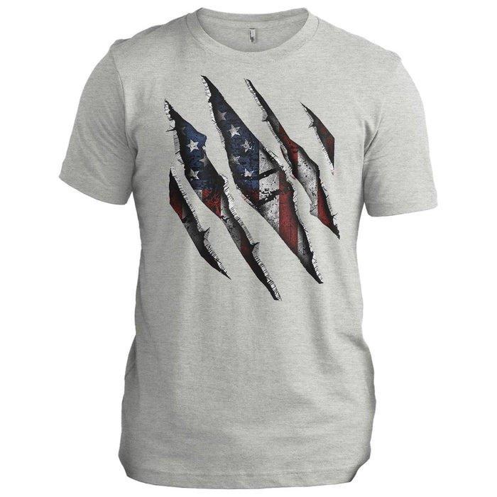 American Flag Claw Through