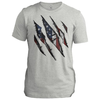 American Flag Claw Through