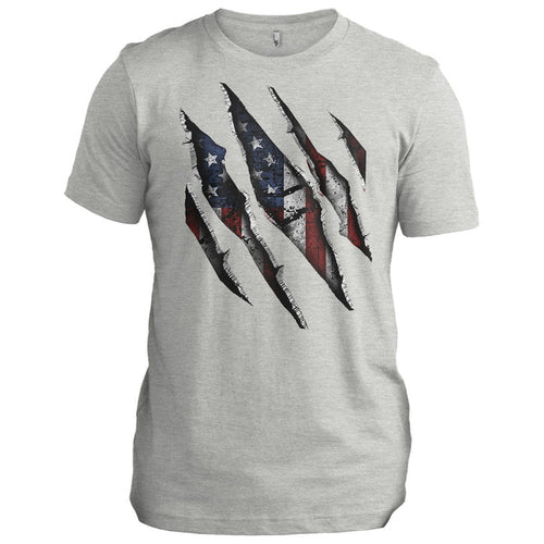 American Flag Claw Through