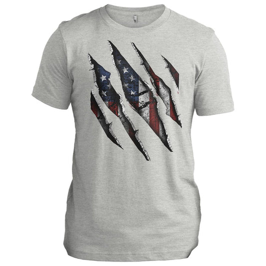 American Flag Claw Through