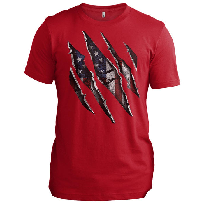 American Flag Claw Through