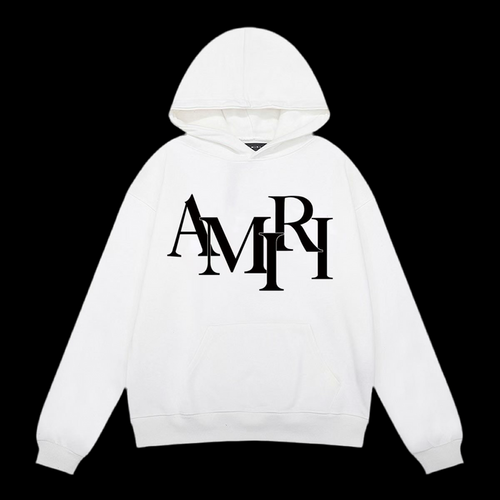 Amiri Logo Hoodie White