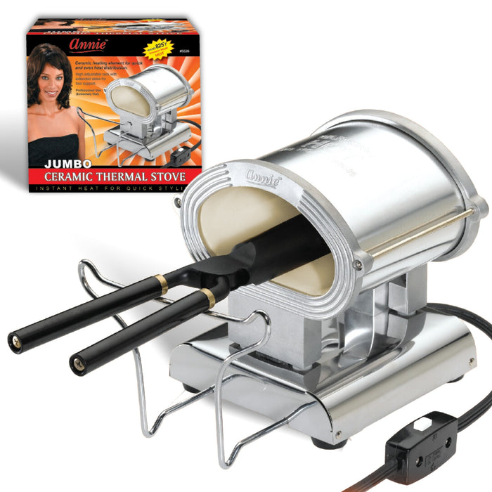 Annie Ceramic Thermal Stove Large, 1 Count, Silver