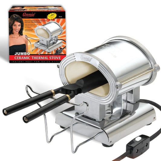 Annie Ceramic Thermal Stove Large, 1 Count, Silver