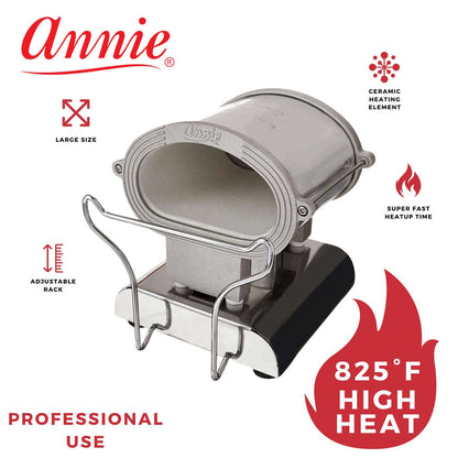 Annie Ceramic Thermal Stove Large, 1 Count, Silver