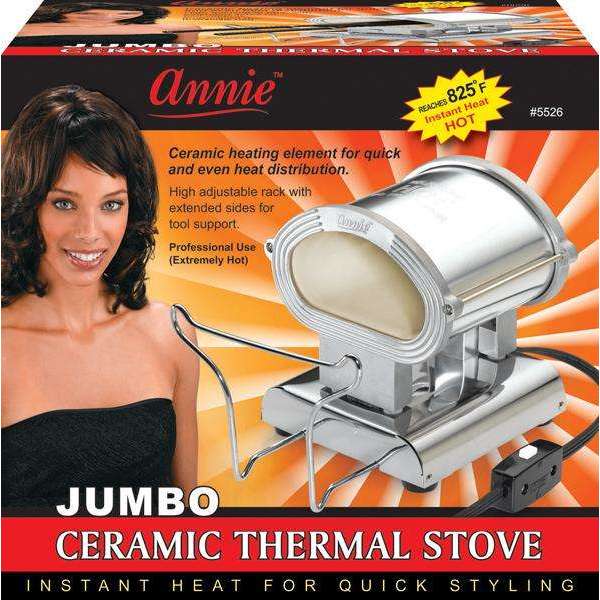 Annie Ceramic Thermal Stove Large, 1 Count, Silver