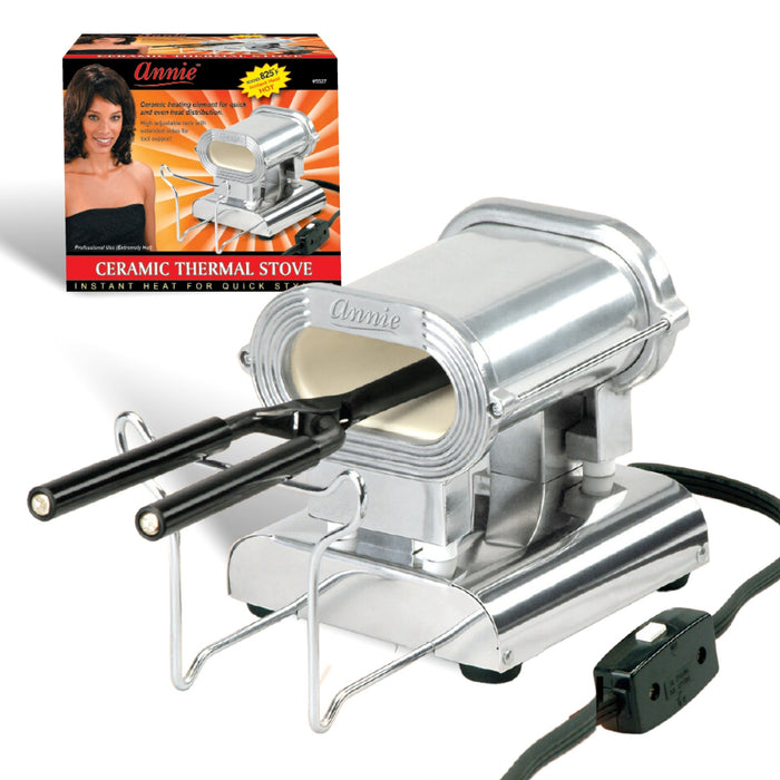 Annie Ceramic Thermal Stove Small, 1 Count, Silver