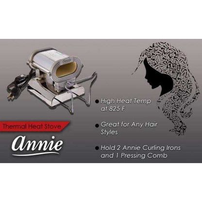 Annie Ceramic Thermal Stove Small, 1 Count, Silver