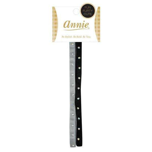 Annie Rhinestone Headband 2ct