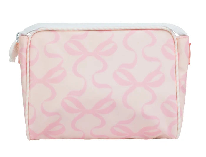 AOMI Go Bag-Bows on Pink