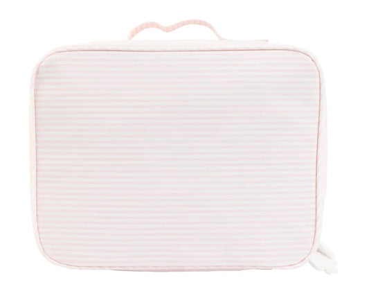 AOMI Pink Stripe Lunchbox