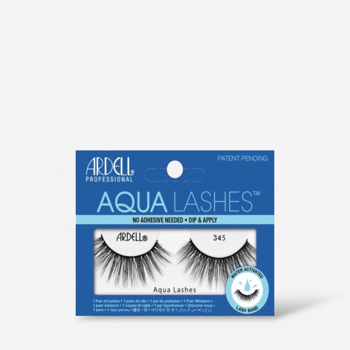 Ardell Aqua Lashes - 345 (1 Pair) رموش أرديل أكوا - 345 (زوج واحد) - Princess Cosmetics Qatar