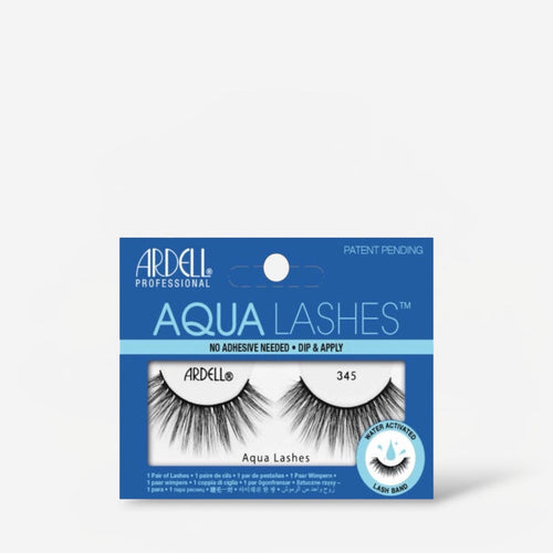Ardell Aqua Lashes - 345 (1 Pair) رموش أرديل أكوا - 345 (زوج واحد) - Princess Cosmetics Qatar