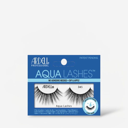 Ardell Aqua Lashes - 345 (1 Pair) رموش أرديل أكوا - 345 (زوج واحد) - Princess Cosmetics Qatar