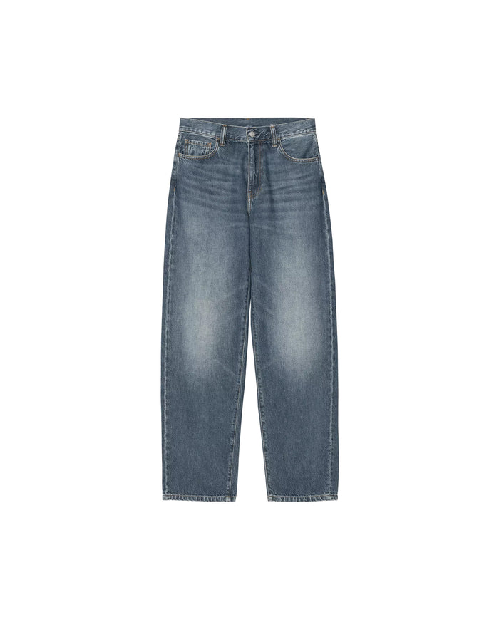 Arin Pant Blue Dark Used Wash Femme