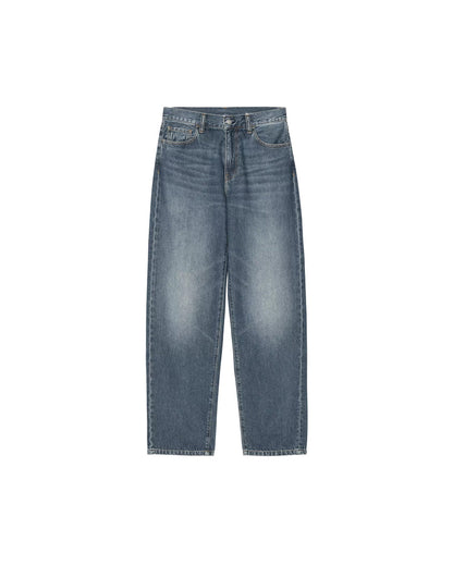 Arin Pant Blue Dark Used Wash Femme