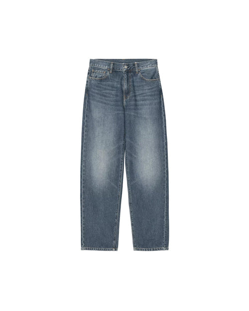 Arin Pant Blue Dark Used Wash Femme