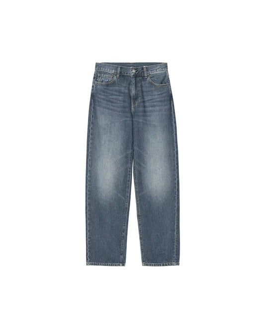 Arin Pant Blue Dark Used Wash Femme