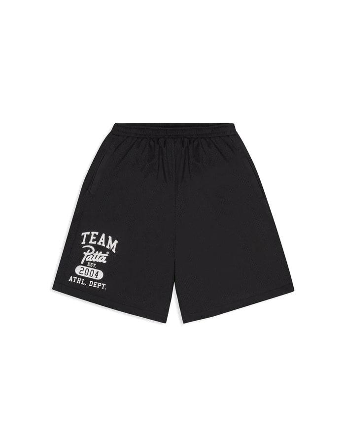 Athletic Mesh Shorts Black