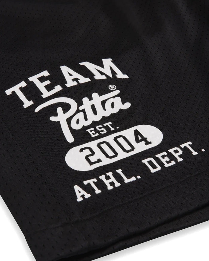 Athletic Mesh Shorts Black