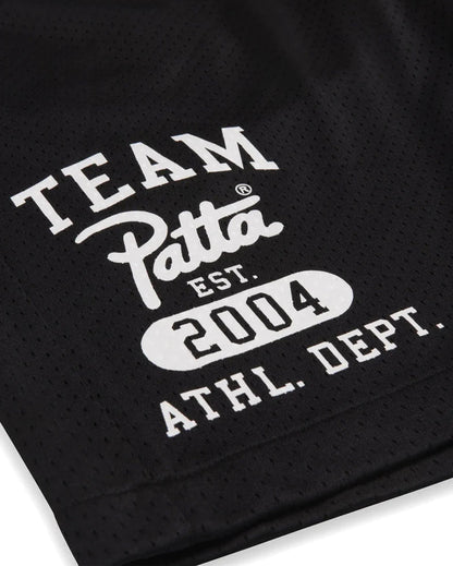 Athletic Mesh Shorts Black