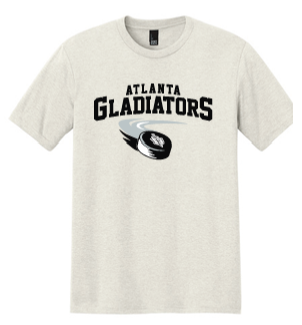 Atlanta Gladiators Adult Oatmeal Puck Tee