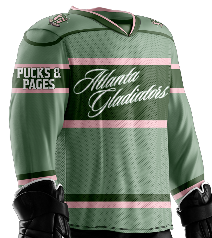 Atlanta Gladiators Book Club Romance Jersey Preorder