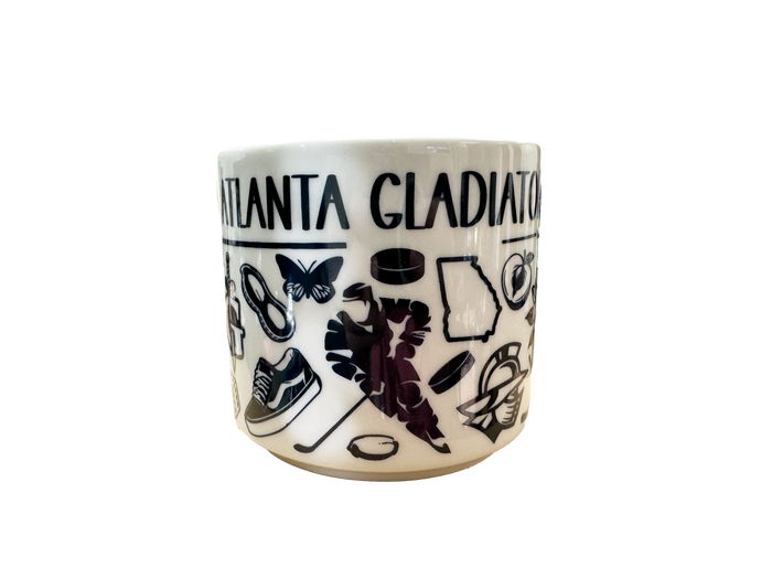 Atlanta Gladiators City Scape 2-Tone Ceramic Mug