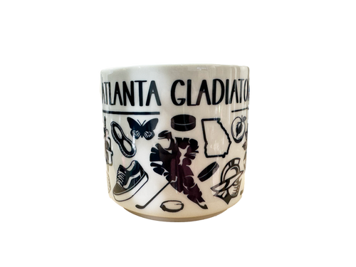 Atlanta Gladiators City Scape 2-Tone Ceramic Mug
