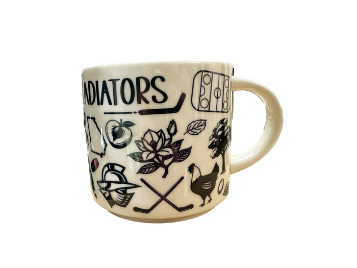 Atlanta Gladiators City Scape 2-Tone Ceramic Mug