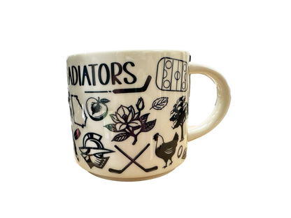 Atlanta Gladiators City Scape 2-Tone Ceramic Mug