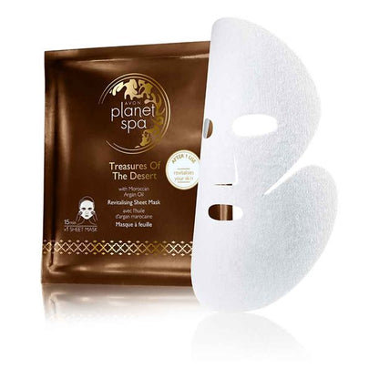 Avon Planet Spa Treasures Of The Desert Revitalising Sheet Mask