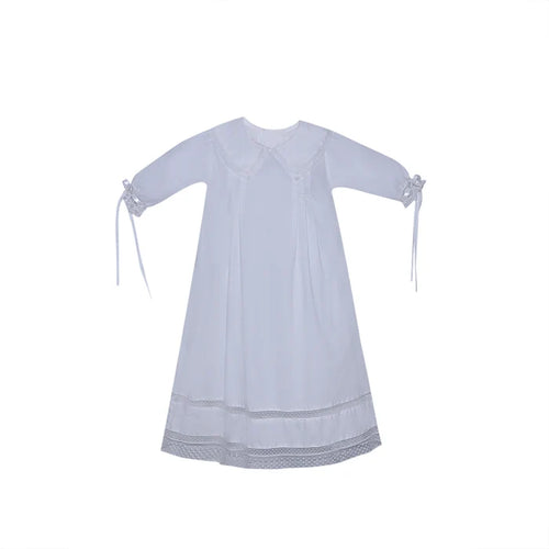 Baby Sen Sidney Christening Gown-White