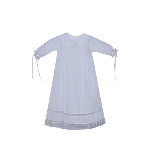 Baby Sen Sidney Christening Gown-White