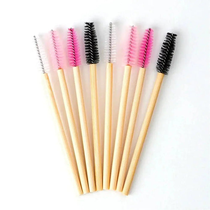 Bamboo rod eyelashes brush| Swaniya Lashes