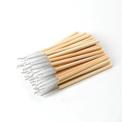 Bamboo rod eyelashes brush| Swaniya Lashes