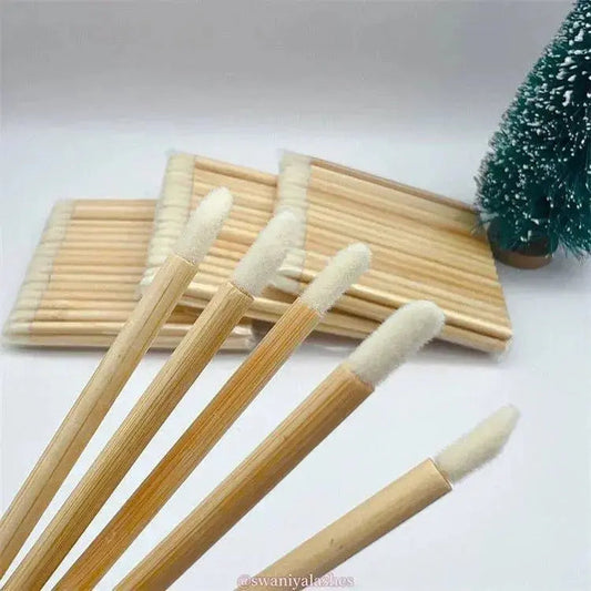 Bamboo Rod Lip Brush| Swaniya Lashes