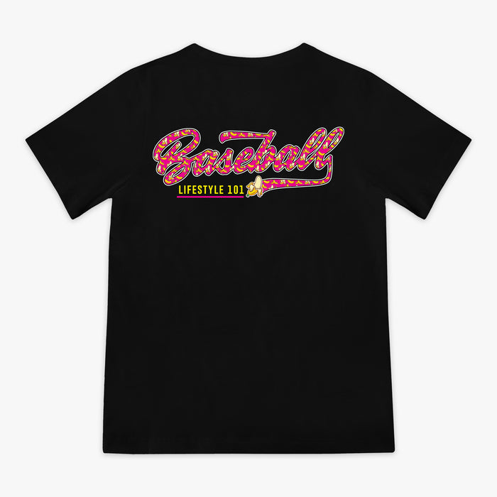 Black Banana youth graphic tee — back view