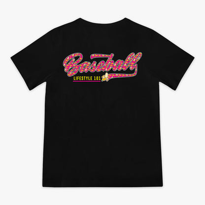 Black Banana youth graphic tee — back view