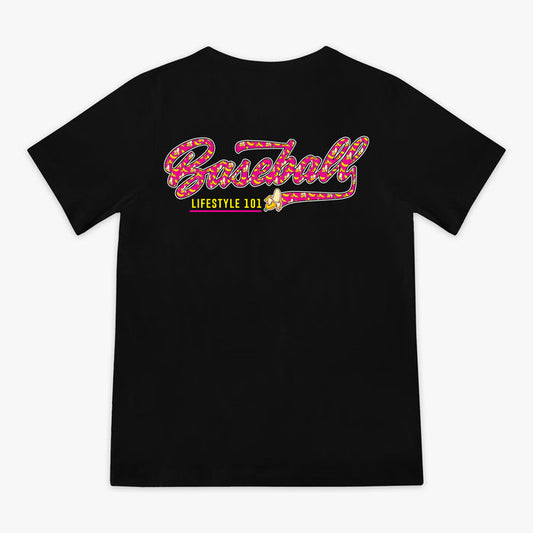 Black Banana youth graphic tee — back view