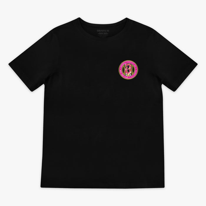 Black Banana youth graphic tee — front view