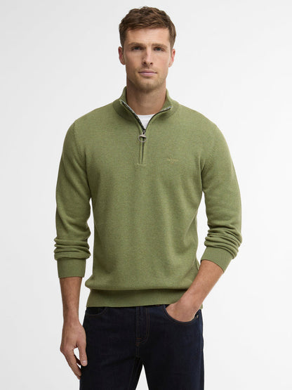 Barbour Cotton 1/2 Zip Jumper