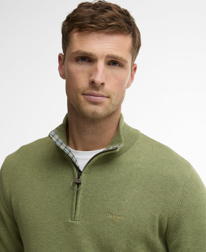 Barbour Cotton 1/2 Zip Jumper