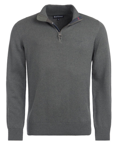 Barbour Cotton Half Zip Knit