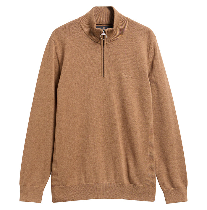 Barbour Cotton Half Zip Knit