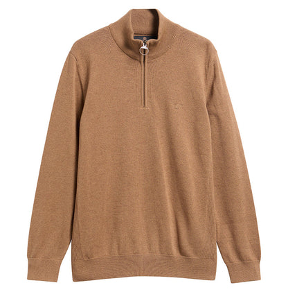 Barbour Cotton Half Zip Knit