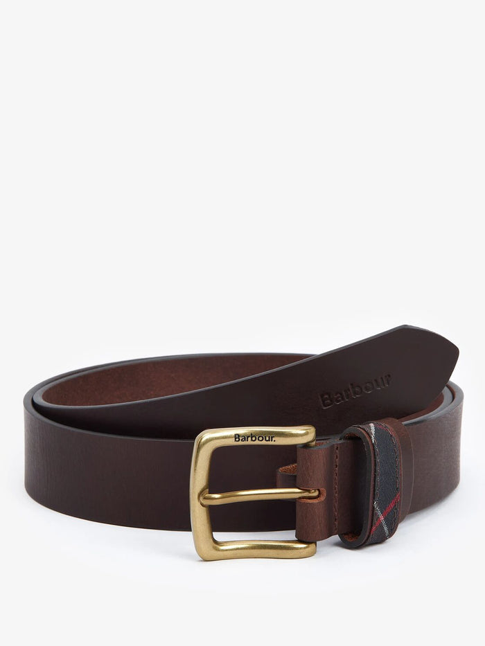 Barbour Esk Belt Classic Brown